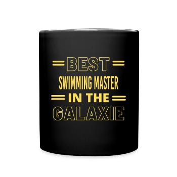 Best Ever IN THE GALAXIE SWIMMING MASTER - Tasse einfarbig - Schwarz - Vorne