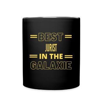 Meilleur JURISTE DE TOUS LES TEMPS DANS LA GALAXIE - Mug uni - noir - Devant