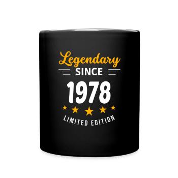Legendary since 1978 - Full Colour Mug - black - Front