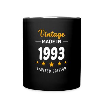 Vintage made in 1993 - Full Colour Mug - black - Front