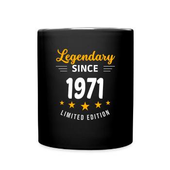Legendary since 1971 - Full Colour Mug - black - Front