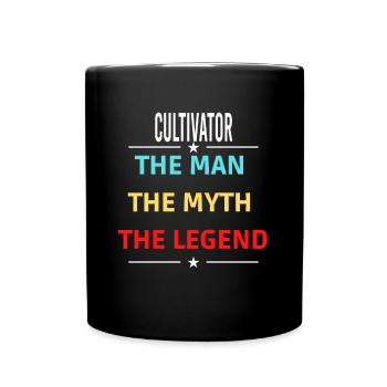 The Man The Myth The Legend CULTIVATOR - Full Colour Mug - black - Front