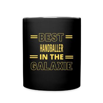 Best Ever IN THE GALAXIE HANDBALLER - Full Colour Mug - black - Front