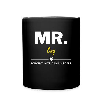 MR. souvent imité, jamais égalé Ong - Mug uni - noir - Devant