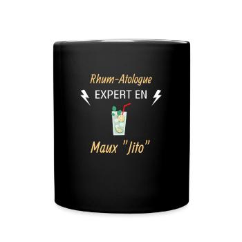 Rhum-Atologue - Mug uni - noir - Devant