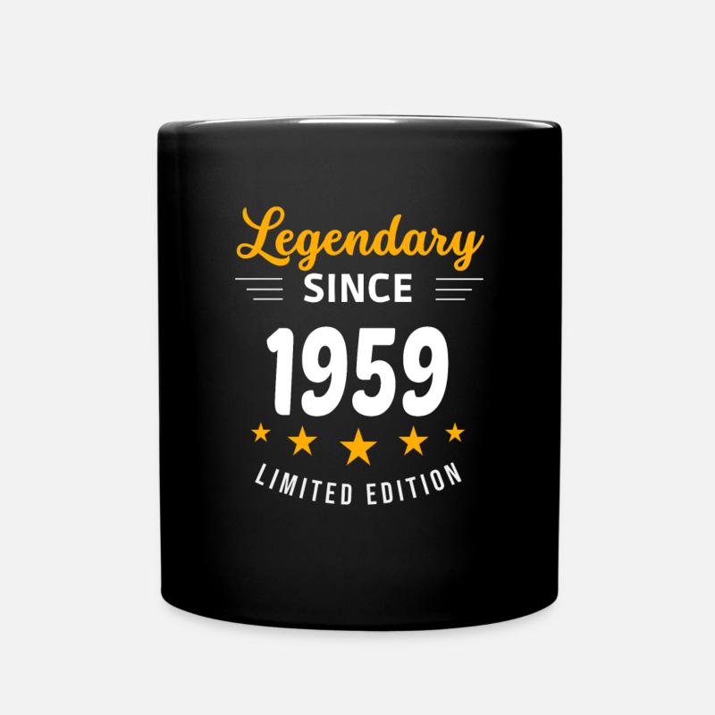 Legendär seit 1959 - Tasse einfarbig - Schwarz