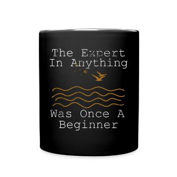 Mindset Expert Commencez maintenant Une fois un Inspirati débutant - Mug uni - noir - Devant