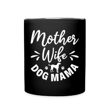 Redbone Coonhound Dog Gift - Full Colour Mug - black - Front