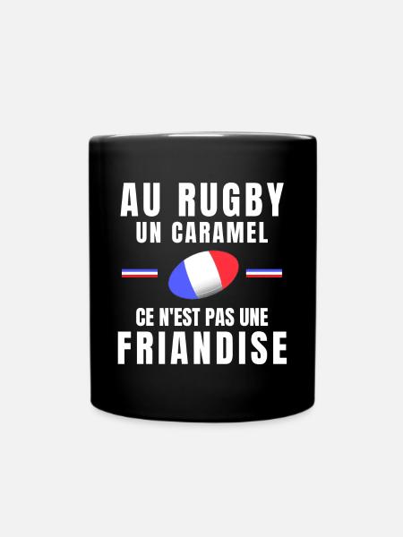 rugby, rugby sport, rugby humour, rugbyman - Mug uni - noir