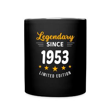 Legendär seit 1953 - Tasse einfarbig - Schwarz - Vorne