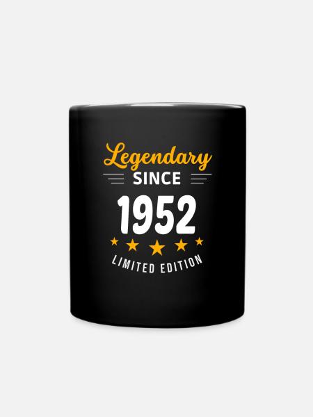 Legendär seit 1952 - Tasse einfarbig - Schwarz