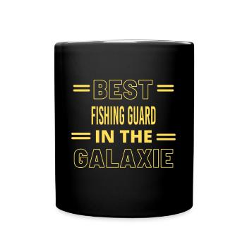 Le meilleur garde de pêche de tous les temps dans la galaxie - Mug uni - noir - Devant