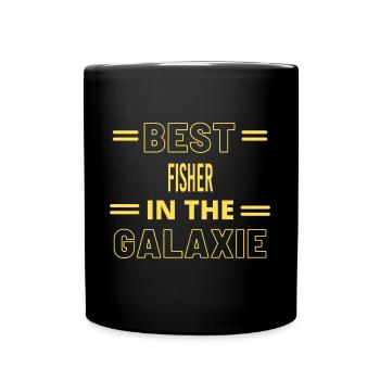 Best Ever IN THE GALAXIE FISHER - Full Colour Mug - black - Front