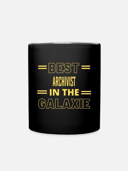 Das Beste aller Zeiten IM GALAXIE-ARCHIVAR - Tasse einfarbig - Schwarz