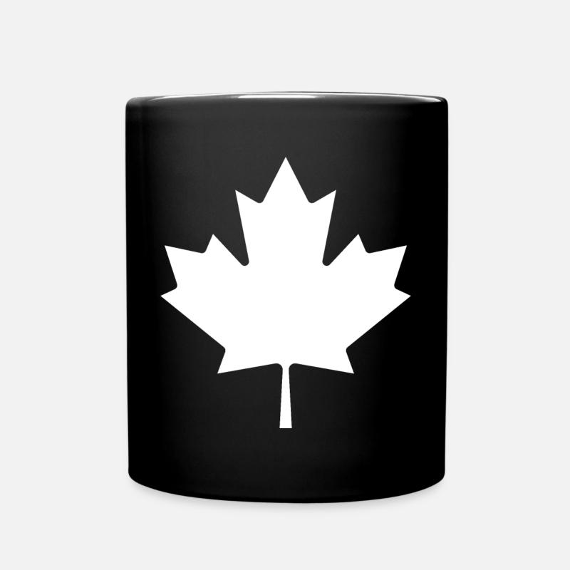 Farbe bekennen – Kanada (dunkel) - Tasse einfarbig - Schwarz