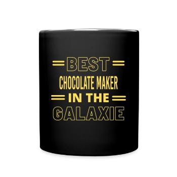 Le meilleur chocolatier de tous les temps dans la galaxie - Mug uni - noir - Devant