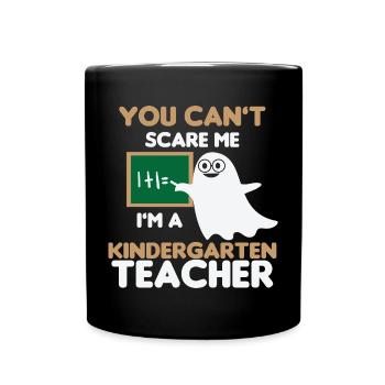 Teacher elementary school teacher school teacher training - Full Colour Mug - black - Front