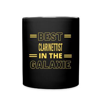 Best Ever IN THE GALAXIE CLARINETTIST - Full Colour Mug - black - Front