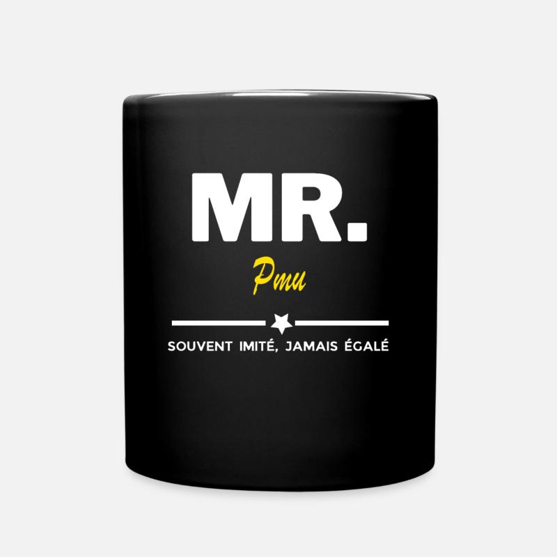 MR. souvent imité, jamais égalé Pmu - Mug uni - noir