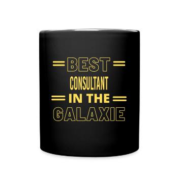 Das Beste aller Zeiten IN THE GALAXIE CONSULTANT - Tasse einfarbig - Schwarz - Vorne