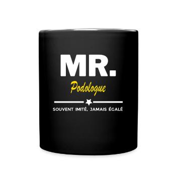 MR. souvent imité, jamais égalé Podologue - Mug uni - noir - Devant