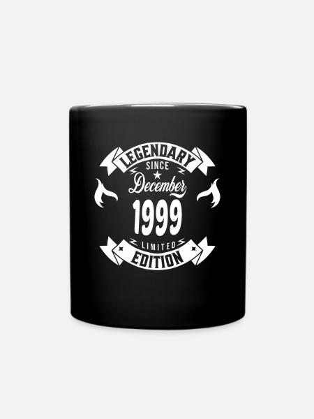 Légendaire depuis décembre 1999 - Mug uni - noir