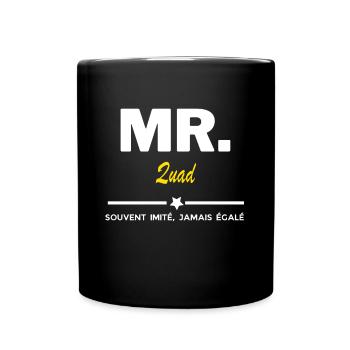 MR. souvent imité, jamais égalé Quad - Mug uni - noir - Devant