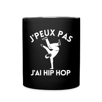 danser, hip hop, danse de rue - Mug uni - noir - Devant