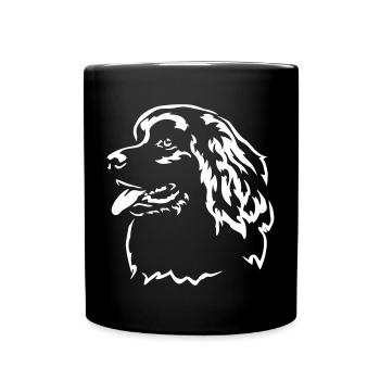 Newfoundland Head "Black Edition" - Full Colour Mug - black - Front