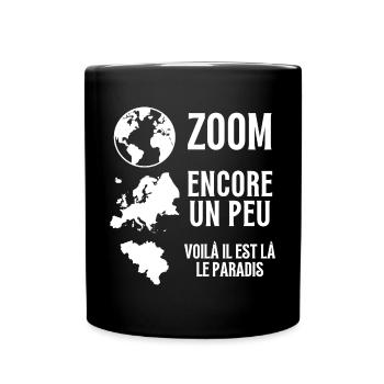 Belgique, je suis Belge, fierté Belge - Mug uni - noir - Devant
