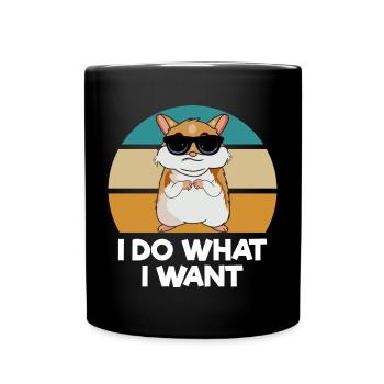 Hamster sayings | Rodents Pets Gift Idea - Full Colour Mug - black - Front