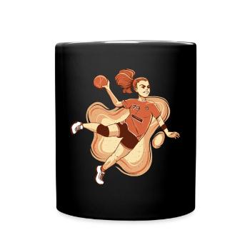 Joueur de handball Handball Outfit Handball Joueur de handball - Mug uni - noir - Devant