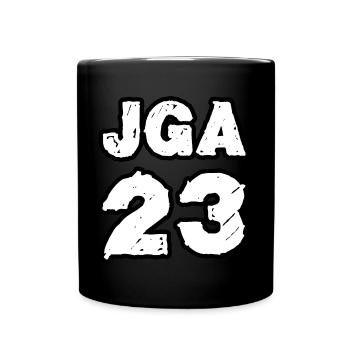 JGA 2023 23 - Tasse einfarbig - Schwarz - Vorne