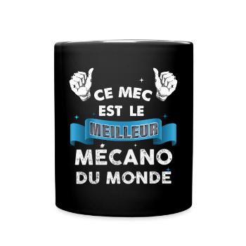 Ce Mec super mécano Homme Mécanicien Garage - Mug uni - noir - Devant