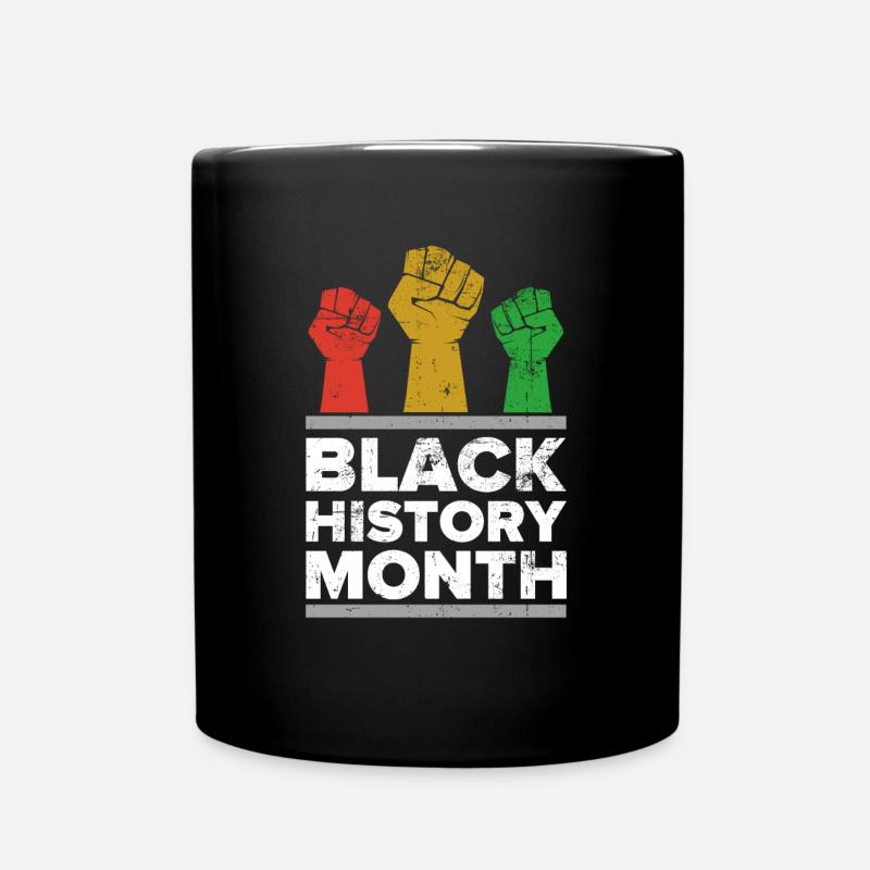 Black History Month - Tasse einfarbig - Schwarz