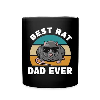Rats gifts for men | Rat Pet Animals - Full Colour Mug - black - Front