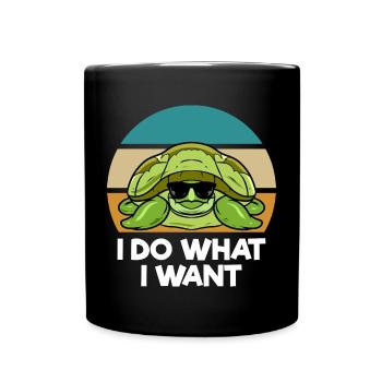 Turtle lovers - Full Colour Mug - black - Front