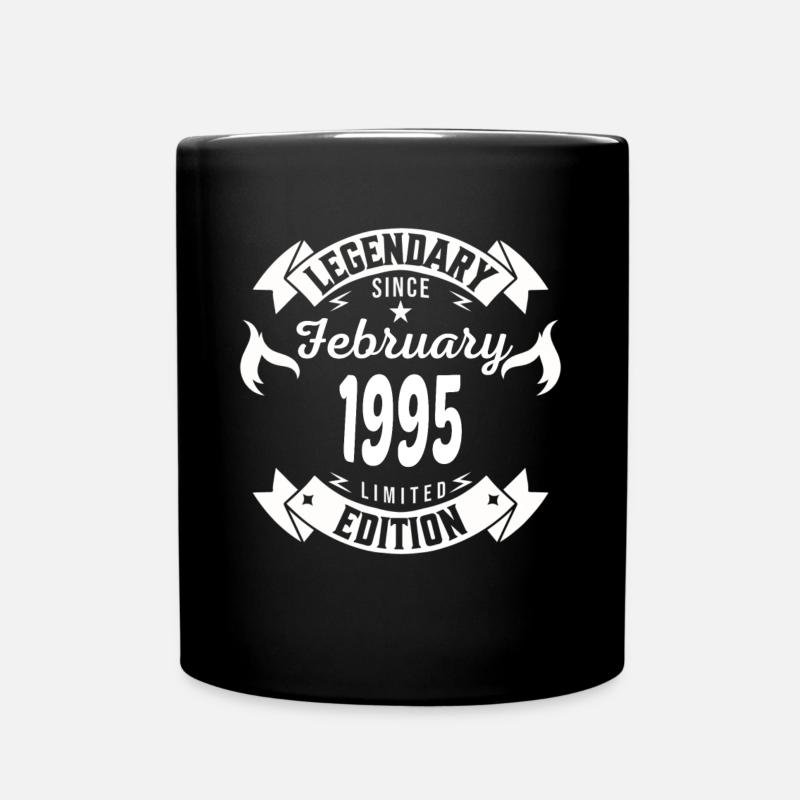 Legendary since february 1995 - Full Colour Mug - black