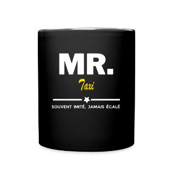 MR. souvent imité, jamais égalé Taxi - Mug uni - noir - Devant