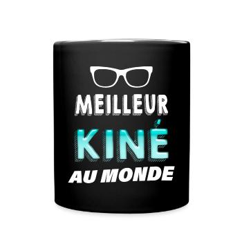 Meilleur kiné au monde C'est Mon Kiné - Mug uni - noir - Devant