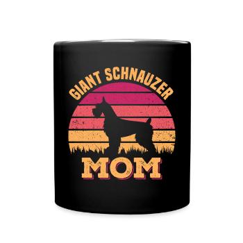 Schnauzer - Mug uni - noir - Devant