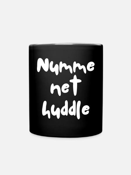 Numme net Huddle - Tasse einfarbig - Schwarz