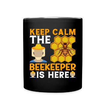Beekeeping Beekeeping Course Beekeepers' Association Honey Bee Beekeepers - Full Colour Mug - black - Front