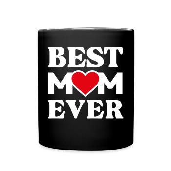 Best MOM Ever - Full Colour Mug - black - Front
