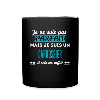 Je ne suis pas parfait CARROSSIER - Mug uni - noir - Devant