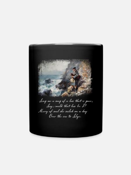 Chanson du bateau Skye - Mug uni - noir
