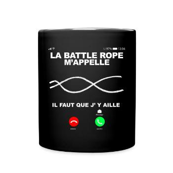 la corde M'Appelle Sport Entrainement - Mug uni - noir - Devant