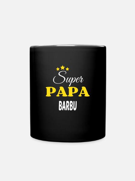 Super Papa BARBU ANNIVERSAIRE - Mug uni - noir