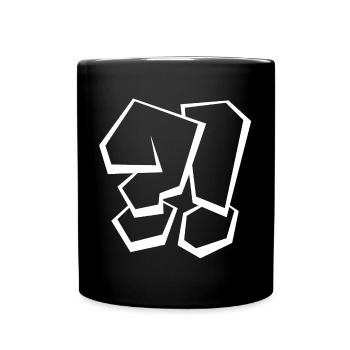 WTF why why why ?! - Full Colour Mug - black - Front