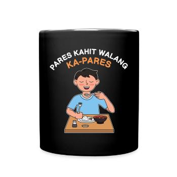 Fil-Am Pares Design für stolze Pinoys - Tasse einfarbig - Schwarz - Vorne